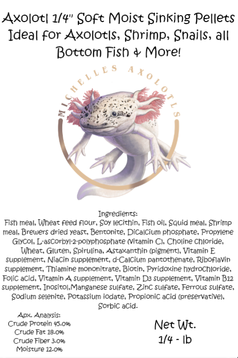 Axolotl Pellets