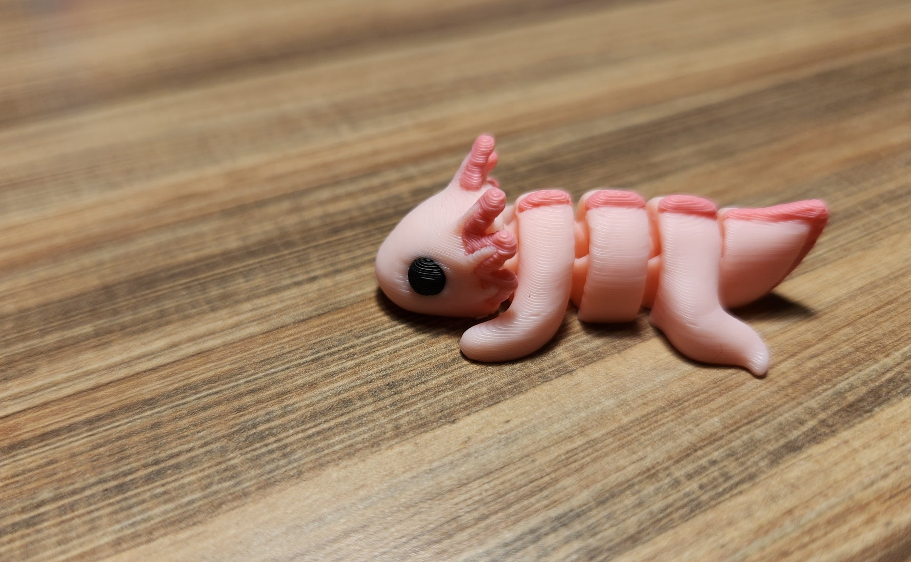 Mini Axolotl Fidget Impreso En 3D, Juguete Sensorial Táctil