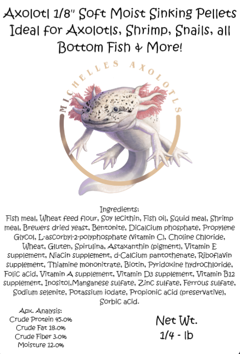 Axolotl Pellets