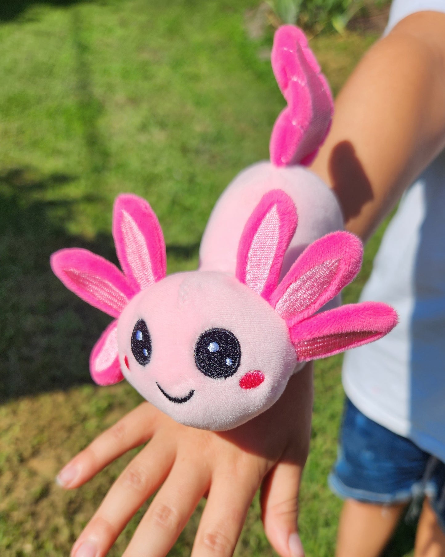 Adorable Axolotl Slap Bracelet