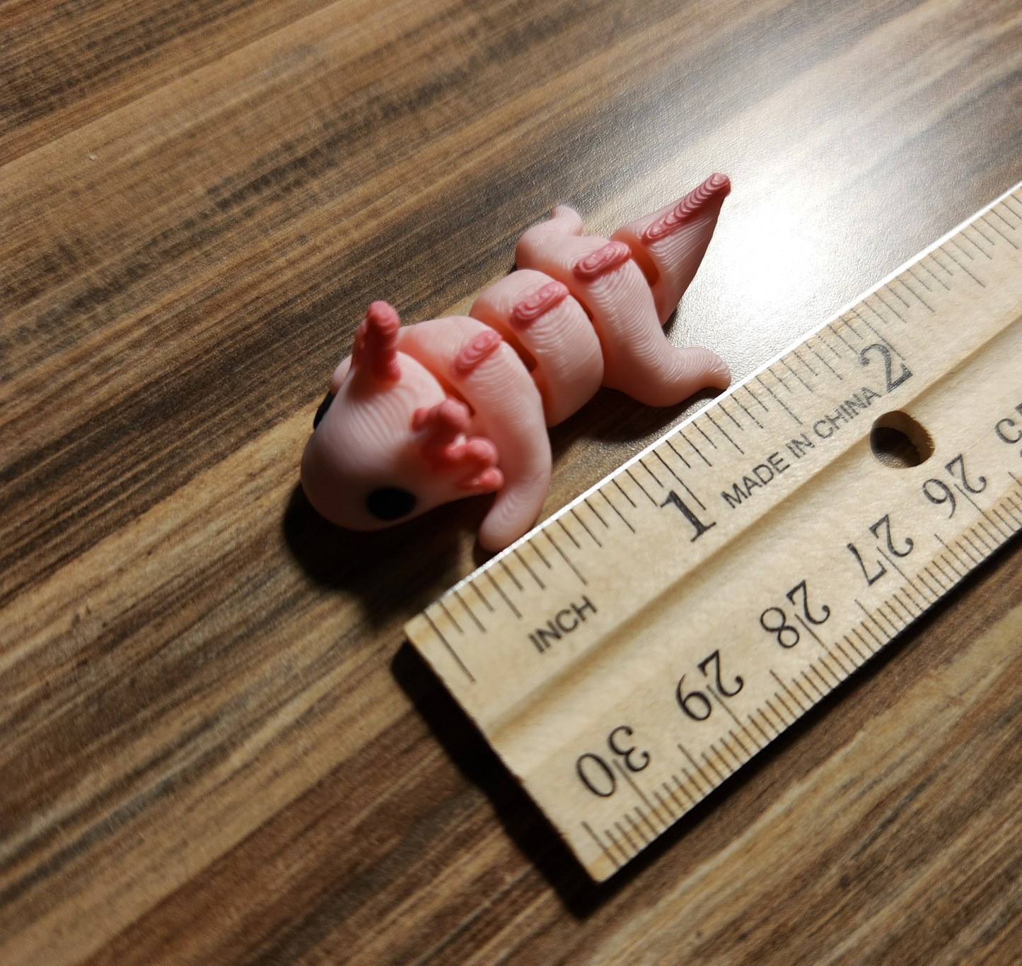 Mini 3D Printed Axolotl Fidget Toy