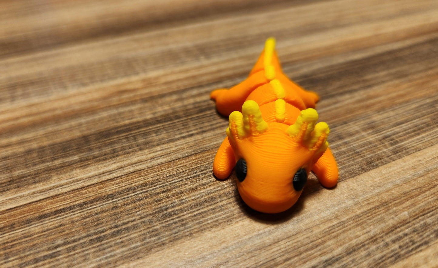 Mini 3D Printed Axolotl Fidget Toy