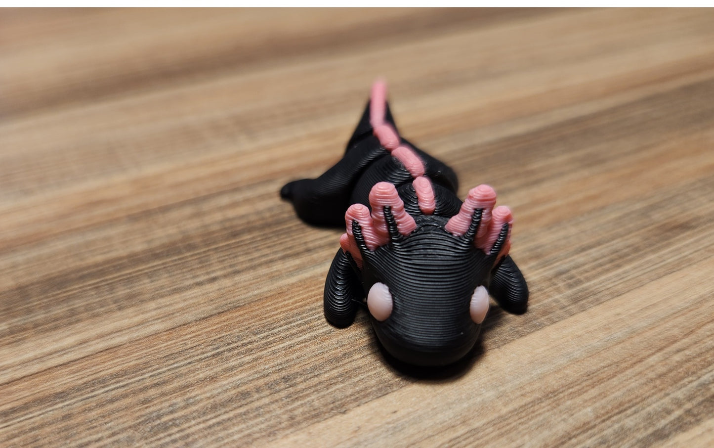 Mini 3D Printed Axolotl Fidget Toy