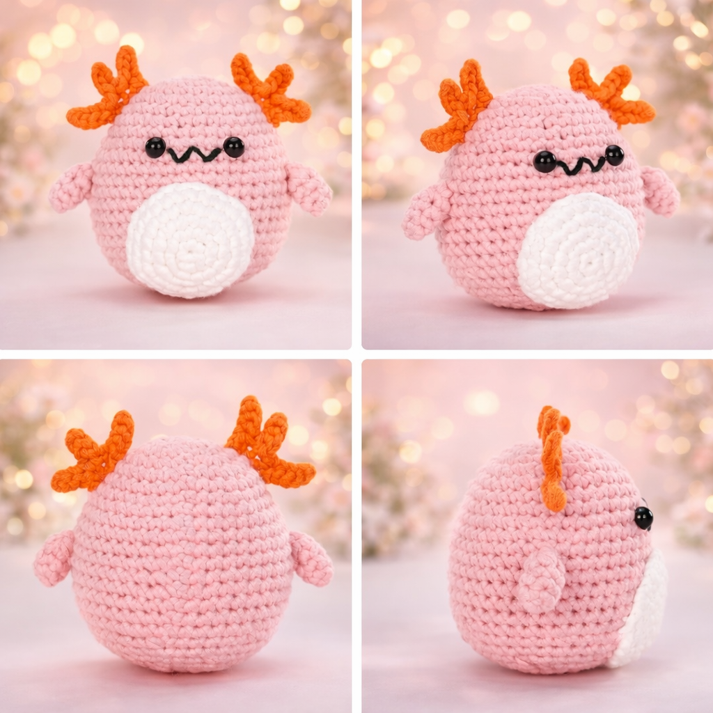 Crochet Kit - Axolotl